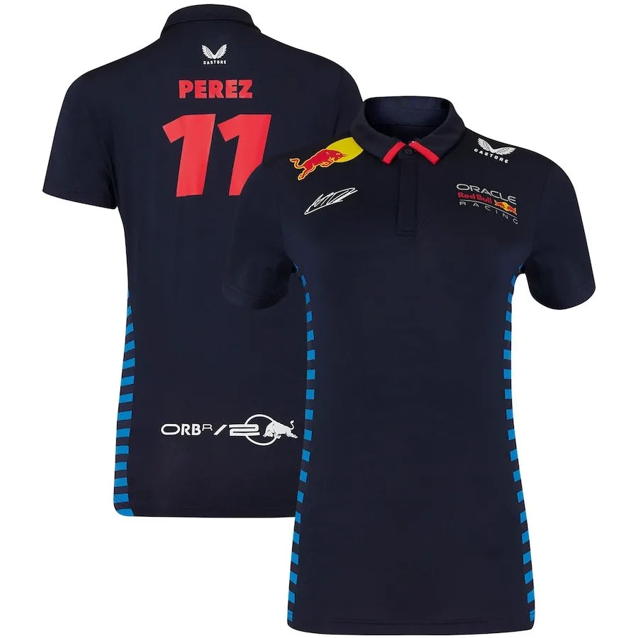 2024 New Formula1 Red Bull Team Racing Official Website Racing Polo Shirt Jersey Outdoor Sports Jersey Adult And Women Training